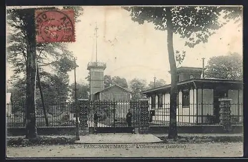 AK Saint-Maur, L`Observatoire dans le parc, intérieur