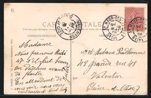 AK Saint-Maur, L`Observatoire dans le parc, intérieur