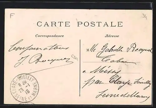 AK Ivry, Rue Franklin et sortie des ouvrières de la Compagnie des Lampes à Incandescence