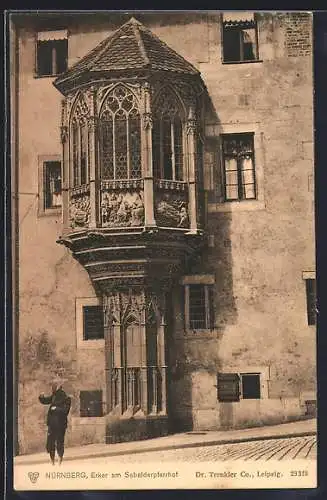 AK Nürnberg, Erker am Sebalderpfarrhof
