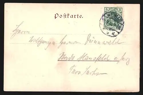 AK Weimar / Thüringen, Goethes Gartenhaus