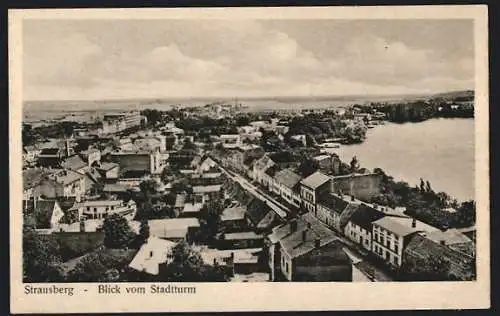 AK Strausberg, Blick vom Marienturm