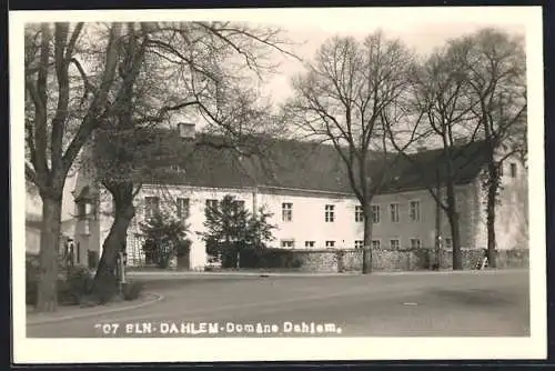 AK Berlin-Dahlem, Domäne Dahlem