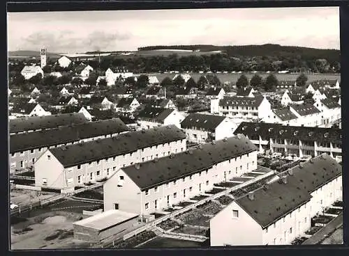 AK Marktredwitz, Gesamtansicht aus der Vogelschau