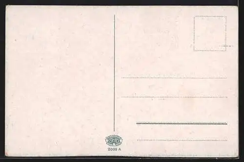 AK Loschwitz-Dresden, Luisenhof mit Drahtseilbahn