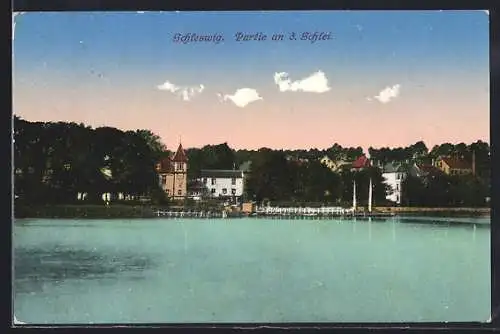 AK Schleswig, Partie an der Schlei