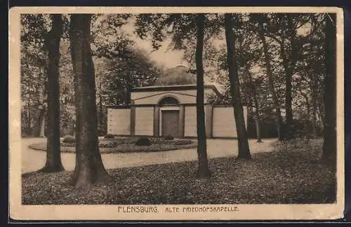 AK Flensburg, Alte Friedhofskapelle