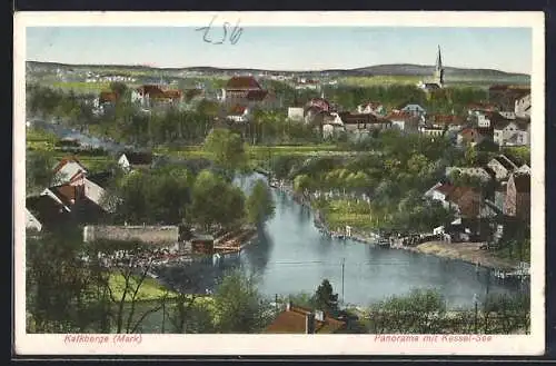 AK Kalkberge /Mark, Panorama mit Kessel-See