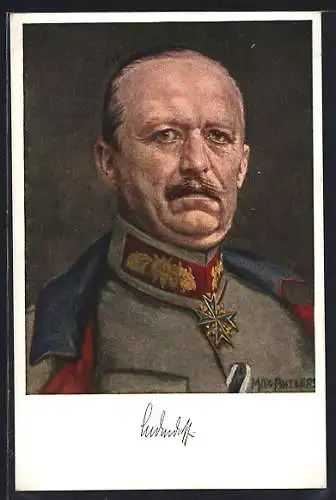 Künstler-AK Max Antlers: Generalleutnant von Ludendorff