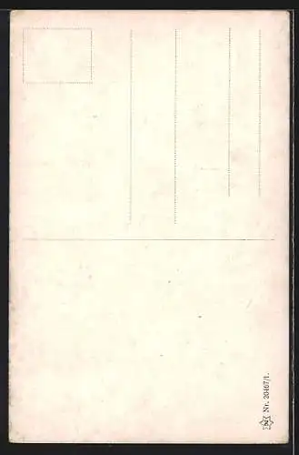 Künstler-AK Luis Usabal: Flotter Tanz auf einem Fest