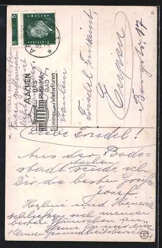 AK Kleinkind mit Telefonhörer in der Hand