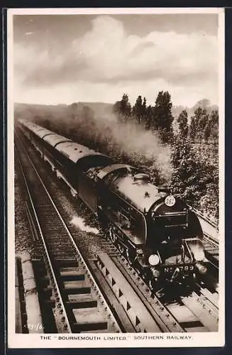 AK The Bournemouth Limited Southern Railway, englische Eisenbahn
