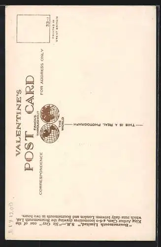 AK The Bournemouth Limited Southern Railway, englische Eisenbahn