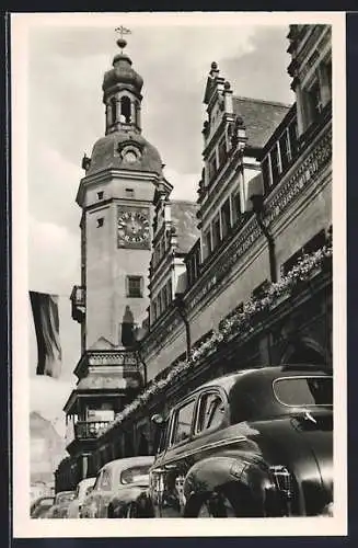 AK Leipzig, Altes Rathaus am Markt