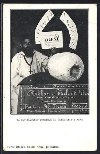 AK Talent d`Argent conservé au Musée de Ste Anne