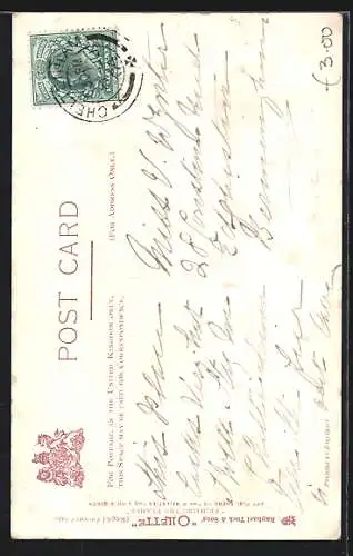 Künstler-AK Les Pompiers au Travail, Feuerwehr