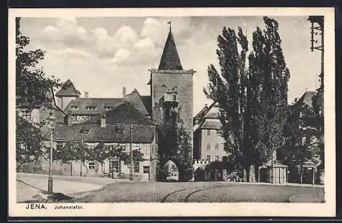 AK Jena, Strassenpartie am Johannistor