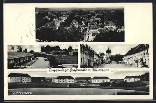 AK Grafenwöhr, Truppenlager, Arbeiterlager, Vilseck, Altneuhaus