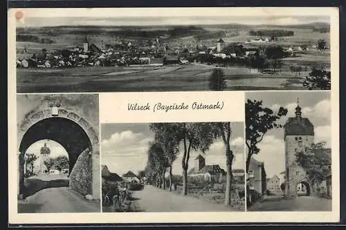 AK Vilseck, Ansichten der Ortschaft