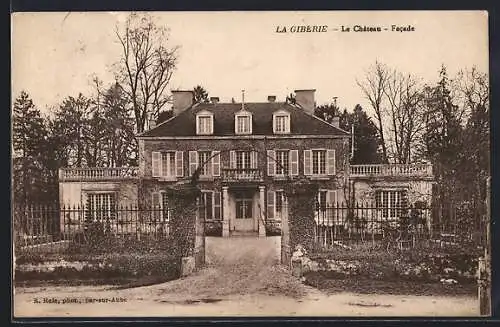 AK La Giberie, Facade du Château