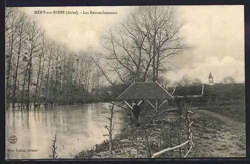 AK Méry-sur-Seine, Les Retanchements