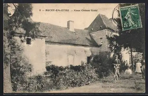 AK Bucey-en-Othe, Vieux Château féodal