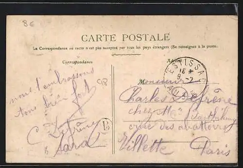 AK Bucey-en-Othe, Vieux Château féodal