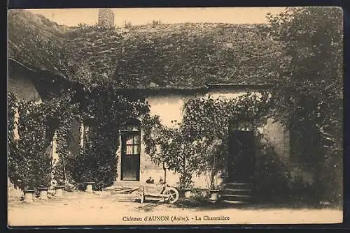 AK Auxon, La Chaumière du Château d`Auxon, Aube