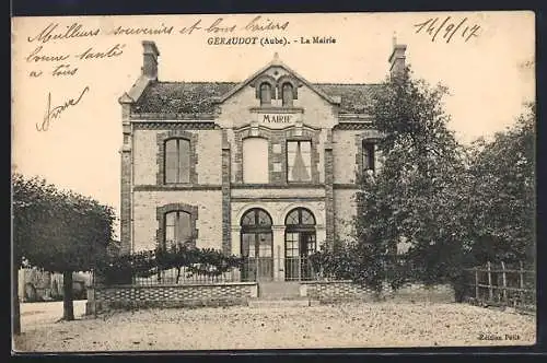 AK Géraudot, La Mairie