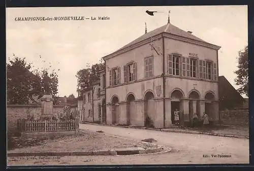 AK Champignol-lez-Mondeville, La Mairie
