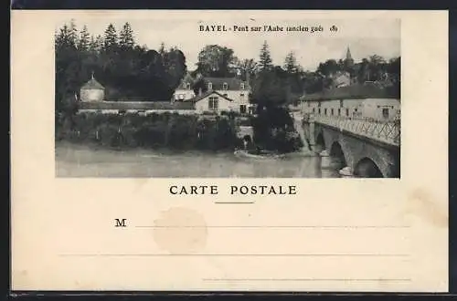AK Bayel, Pont sur l`Aube et ancien gué