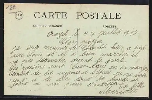 AK Bayel, L`Aube et le Pont du Chemin de Fer