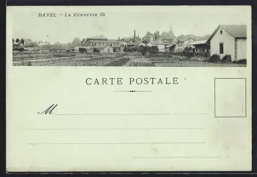 AK Bayel, La Verrerie et vue panoramique de l`usine
