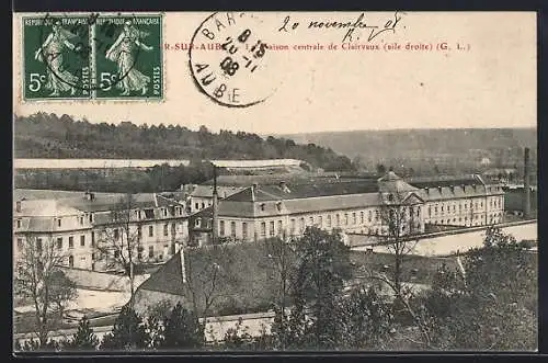 AK Bar-sur-Aube, Maison centrale de Clairvaux, aile droite