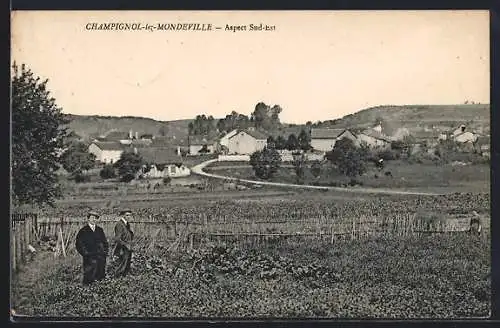 AK Champignol-lez-Mondeville, Aspect Sud-Est