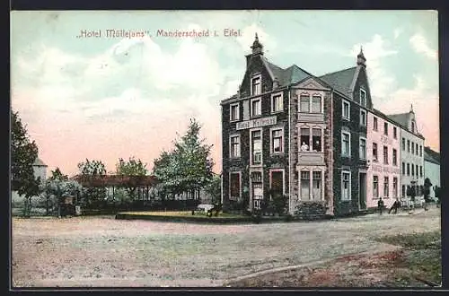 AK Manderscheid /Eifel, Gasthaus Hotel Müllejans