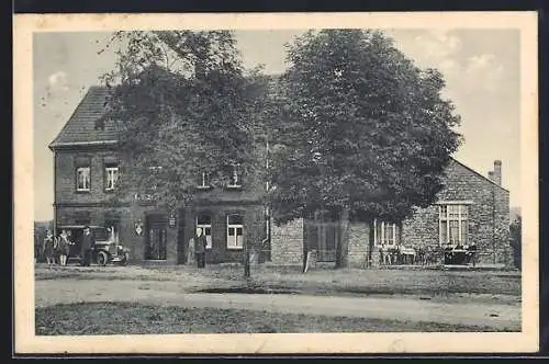 AK Frömern über Fröndenberg, Restaurant zum Bahnhof, Inh. D. Niggemann