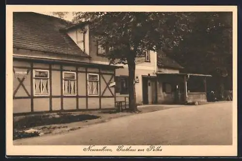 AK Neusaalborn, Gasthaus zur Polka