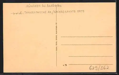 AK München / Bad Berka, Ortsansicht mit Sophienheilstätte