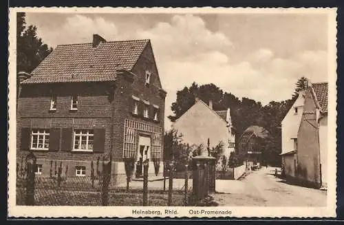AK Heinsberg /Rhld., Ost-Promenade im Ort