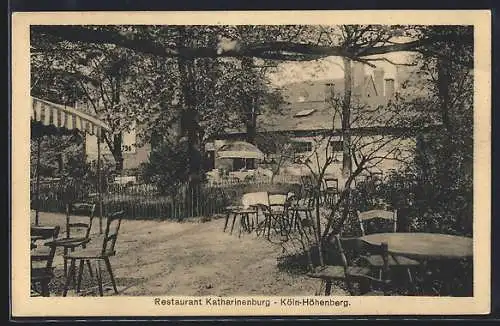 AK Köln-Höhenberg, Restaurant Katharinenburg, Bes. Th. Nabbefeld