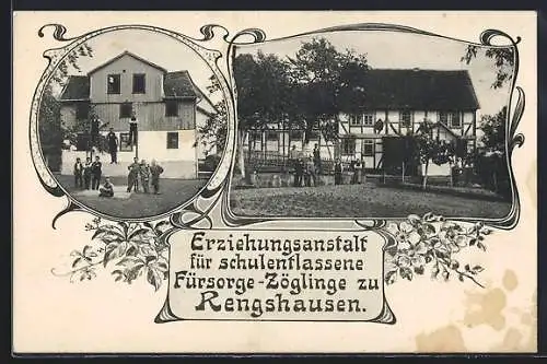 AK Rengshausen, Erziehungsanstalt für schulentlassene Fürsorge-Zöglinge