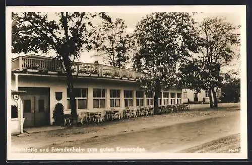 AK Neusaalborn, Gaststätte u. Fremdenheim Zum guten Kameraden