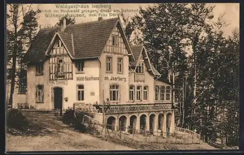 AK Wilhelmshausen, Waldgasthaus Iserberg