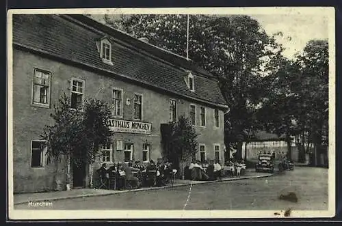 AK München /Thür., Gasthaus München am Reichsehrenhain
