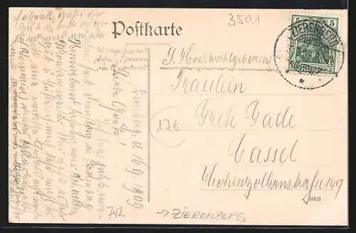 AK Zierenberg, Gasthof zum Casseler Hof, Bes. Carl Richter