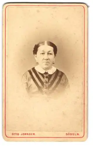 Fotografie Otto Johnsen, Döbeln, Porträt einer Dame