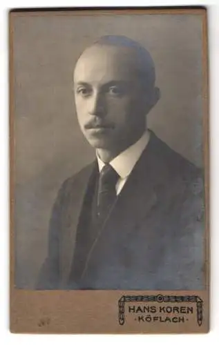 Fotografie Hans Koren, Köflach, Portrait eines Mannes