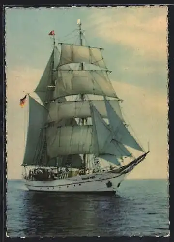 AK Segelschiff Wilhelm Pieck
