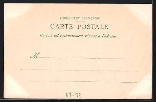 AK Tonkin /Hanoi, Conducteur de Brouette